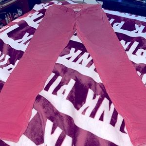 Women’s leather like Moto pants from Guess